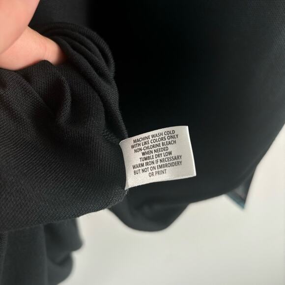 NWT US Polo Assn Black Men’s Pique Polo 3XLT - Picture 9 of 9